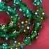 Emerald Evergreen | Silver | Firefly Glass Bracelet